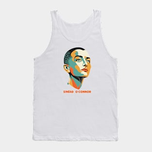 Sinead O'connor - Ilustration Vintage Old Style Tank Top